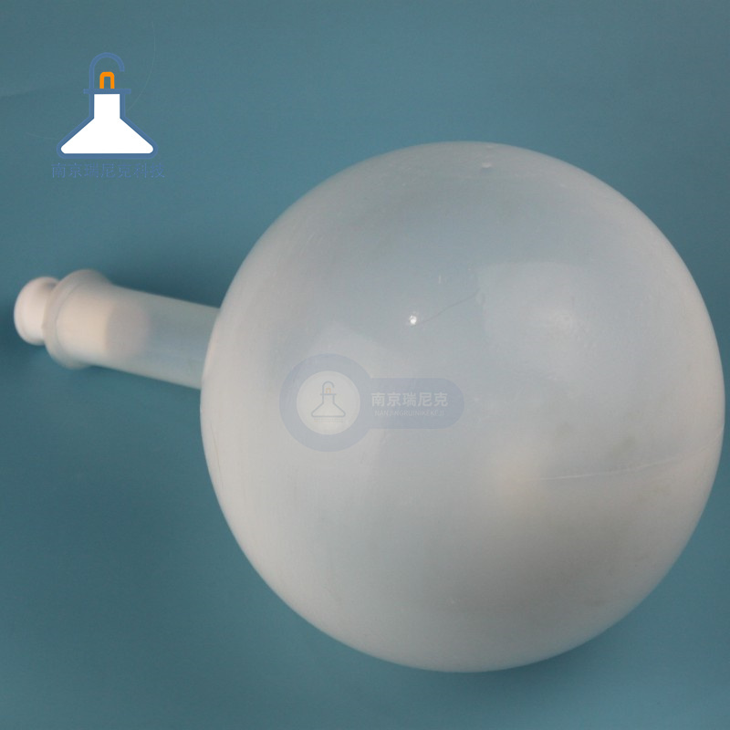 特氟龍PFA燒瓶2000ml反應接收瓶單頸雙頸三頸24口藥企氟化工專(zhuān)用